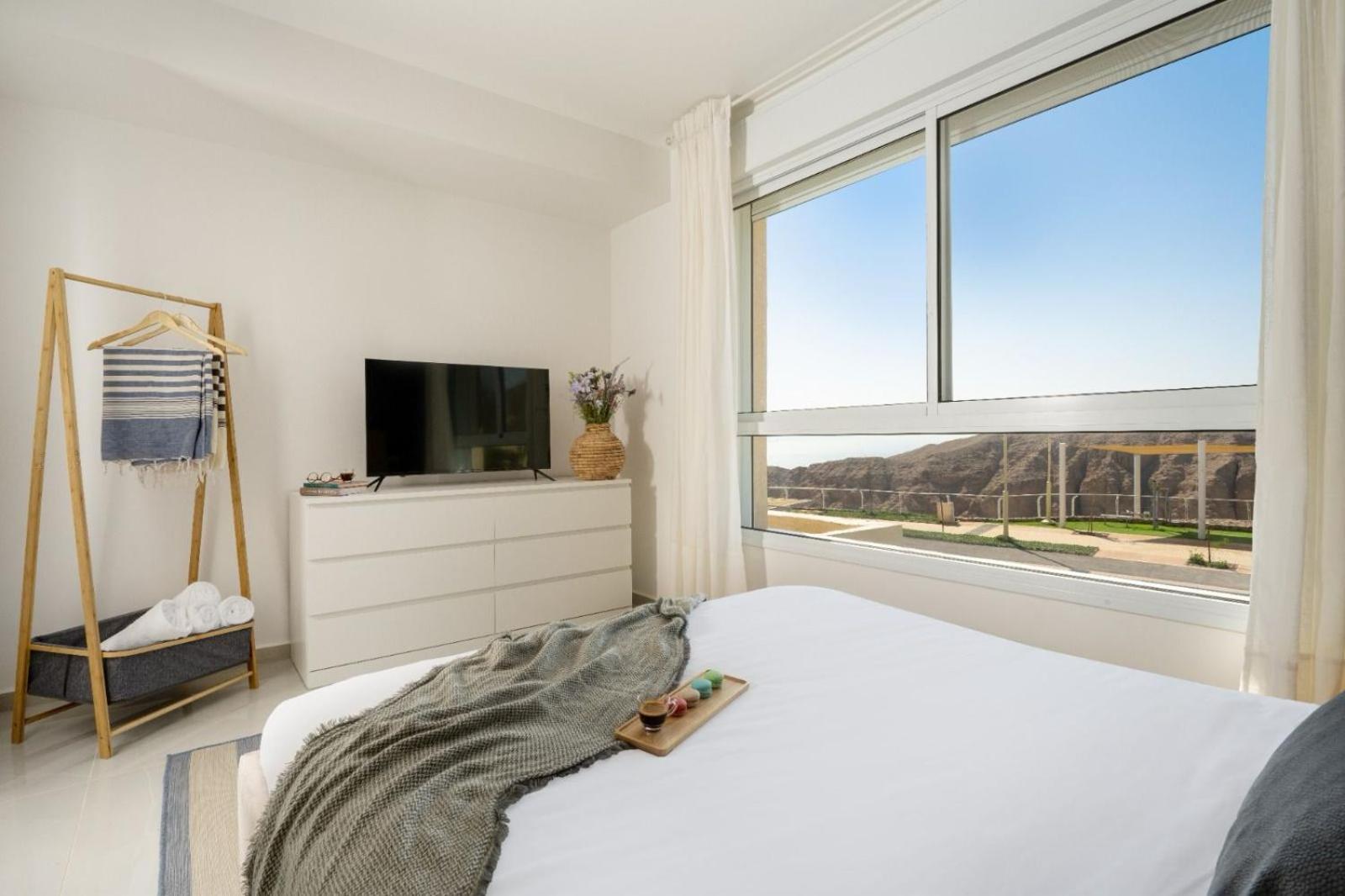 Mountain And Sea View - Penthouse With Private Pool Daire Eilat Dış mekan fotoğraf