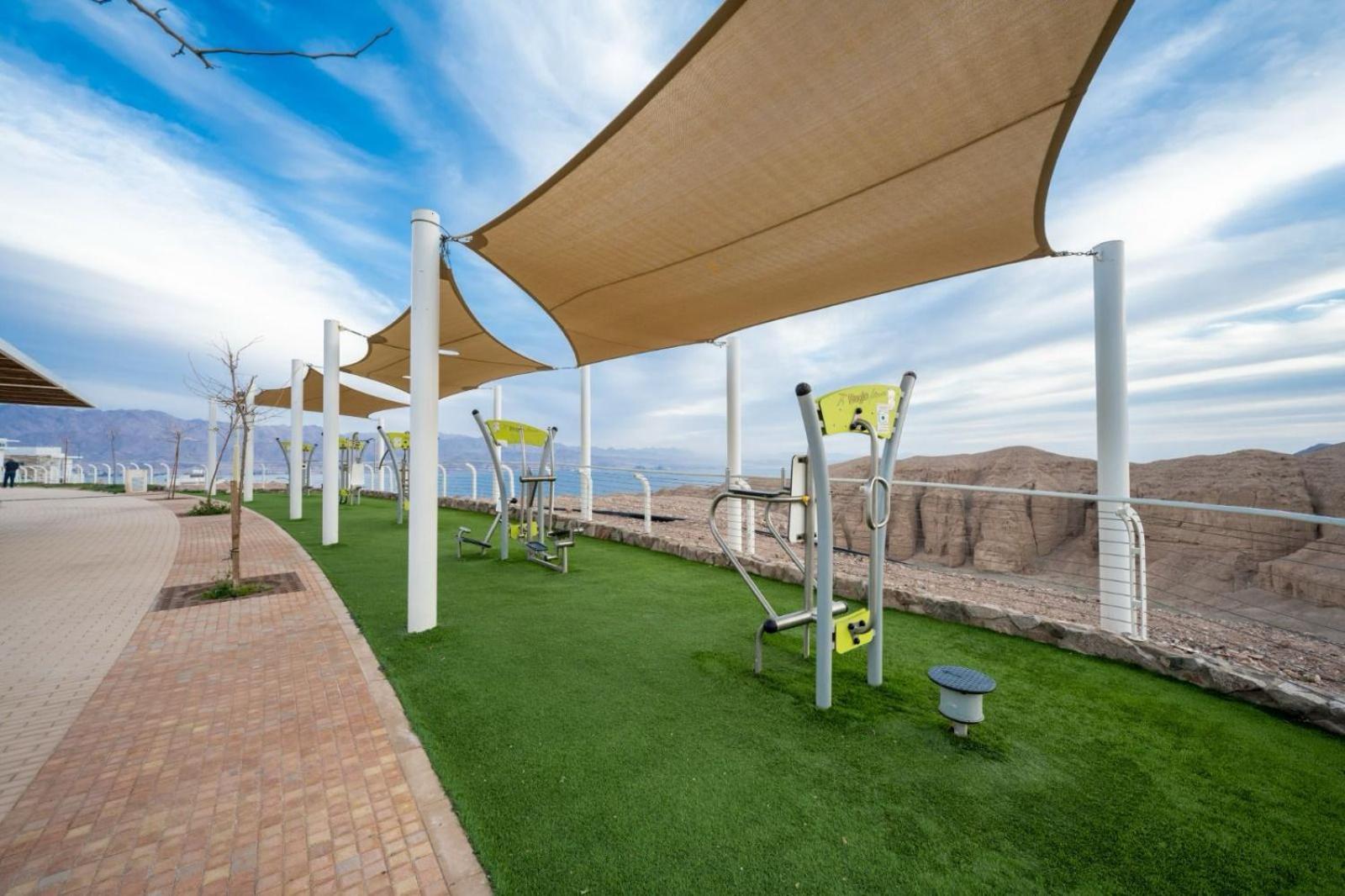 Mountain And Sea View - Penthouse With Private Pool Daire Eilat Dış mekan fotoğraf