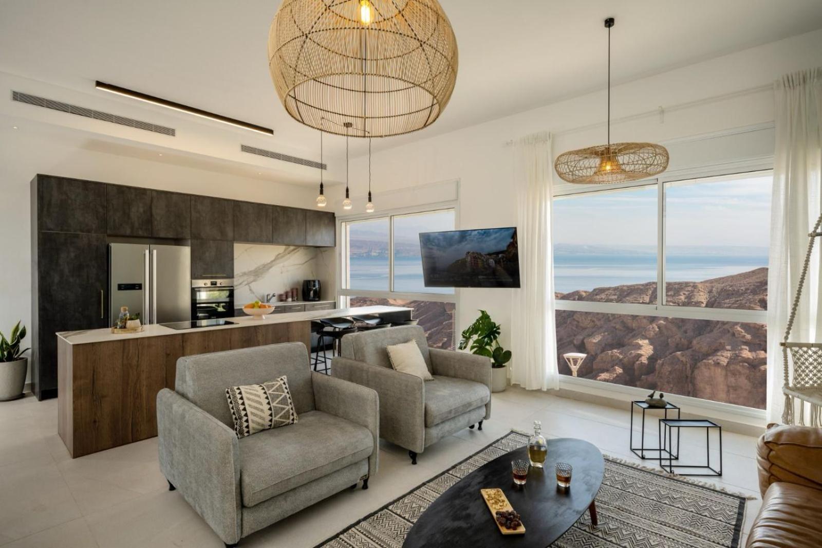 Mountain And Sea View - Penthouse With Private Pool Daire Eilat Dış mekan fotoğraf